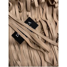 Лента отделочная эластичная 641/12 кофе с молоком (030)