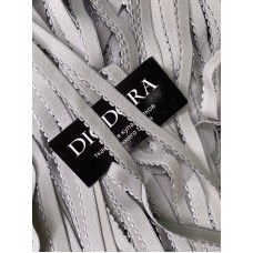 Лента отделочная эластичная 641/12 серебристый (166)