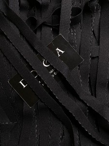Лента отделочная эластичная 641/15 черный (170)