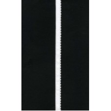 Лента отделочная эластичная 641/13M белый (001)