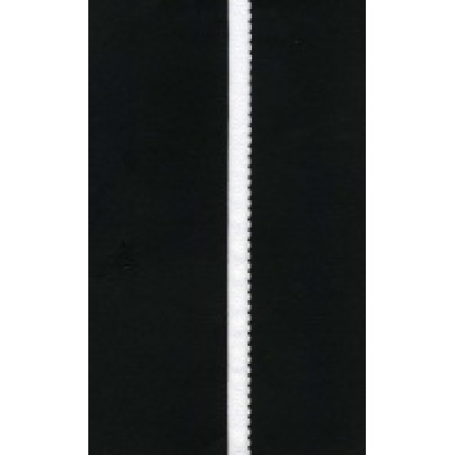 Лента отделочная эластичная 641/13M белый (001)