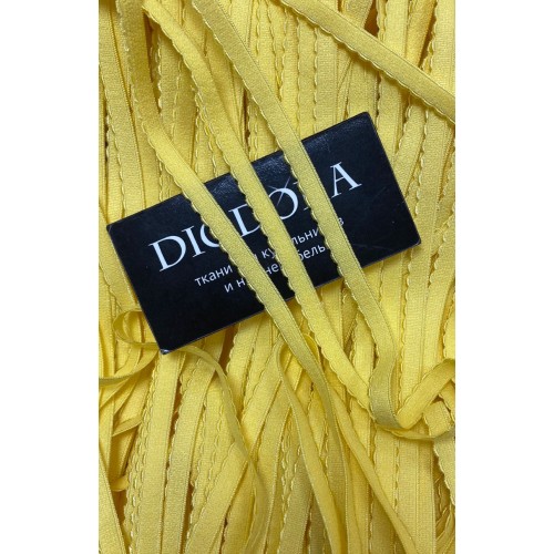 Лента отделочная эластичная 641/8 лютик (1275)