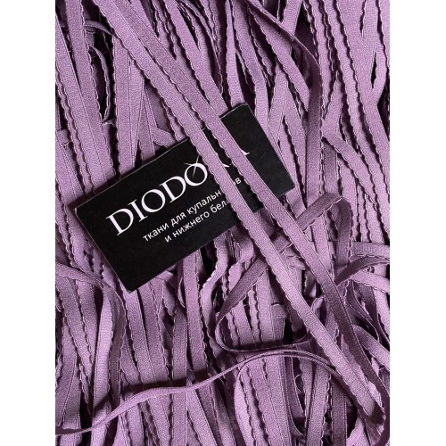 Лента отделочная эластичная 641/8 морской туман (620)