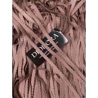 Лента отделочная эластичная 641/8 кофейно розовый (885)