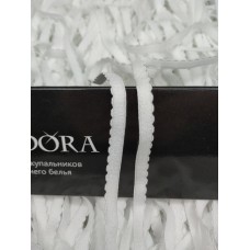 Лента отделочная эластичная 641/8 темная чайка (1825)