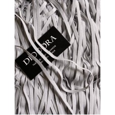 Лента отделочная эластичная 663/6 серебристый (166)