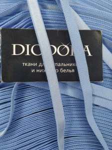 Лента бретелечная эластичная 740/10 млечный путь (3090)
