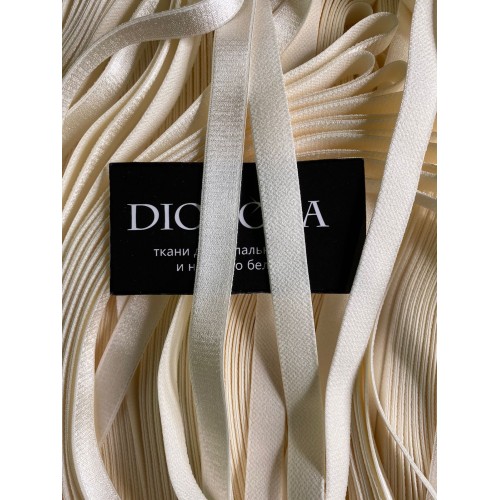 Лента бретелечная эластичная 740/15 сумрачный белый (004)