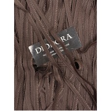 Лента отделочная эластичная K-94/9 шоколадно коричневый (111)