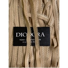 Лента отделочная эластичная K-264/11 кофе с молоком (030)