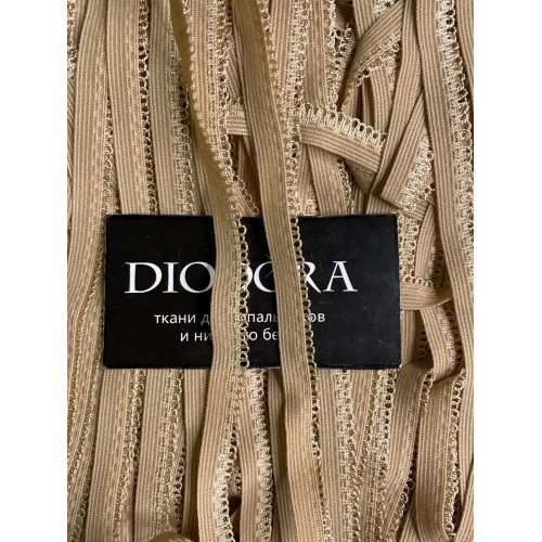 Лента отделочная эластичная K-264/11 кофе с молоком (030)