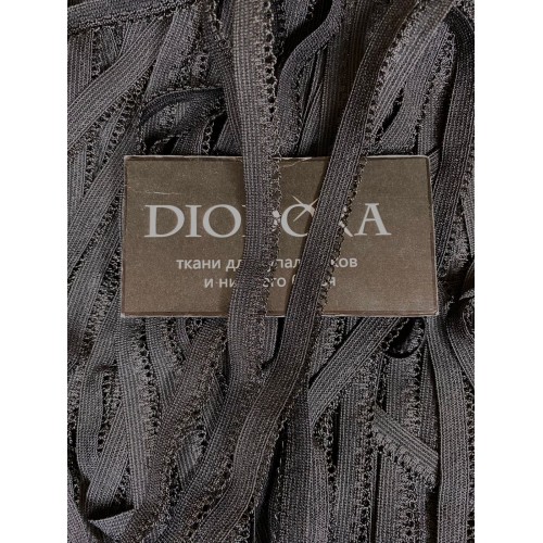 Лента отделочная эластичная K-264/11 черный (170)