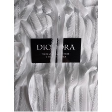 Лента отделочная эластичная K-94/10 белый (001)