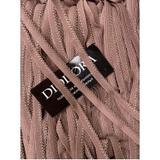 Лента отделочная эластичная K-94/9 кофейно розовый (885)