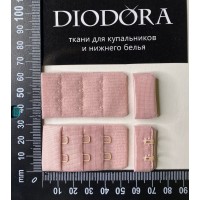Застежка крючки-петли 285410-26AEH лотос (019)