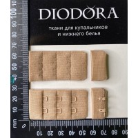 Застежка крючки-петли 285410-26AEH кофе с молоком (030)