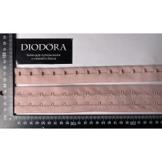 Застежка крючки-петли в рулоне 4419-2REH лотос (019)