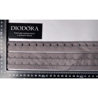 Застежка крючки-петли в рулоне 4419-2REH чайка (1420)