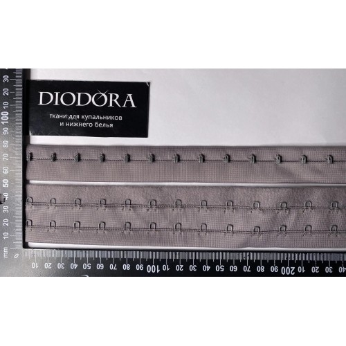 Застежка крючки-петли в рулоне 4419-2REH чайка (1420)