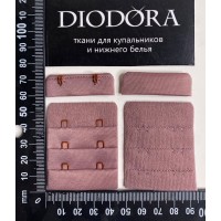 Застежка крючки-петли 445422-26AEH кофейно розовый (885)