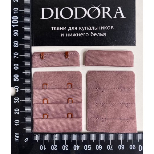 Застежка крючки-петли 445422-26AEH кофейно розовый (885)