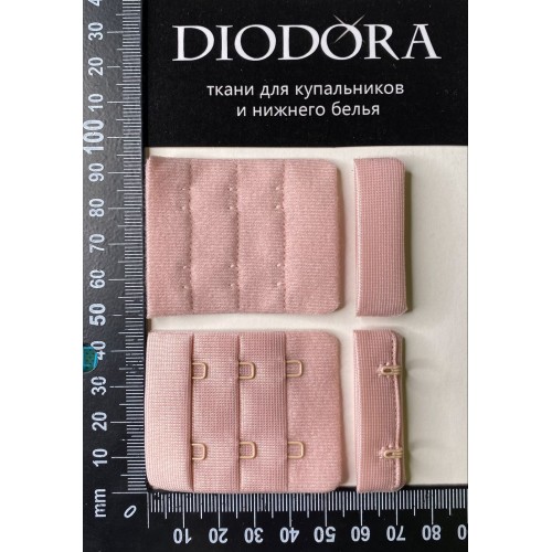 Застежка крючки-петли 445422-26AEH лотос (019)