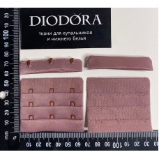 Застежка крючки-петли 665422-39AEH кофейно розовый (885)