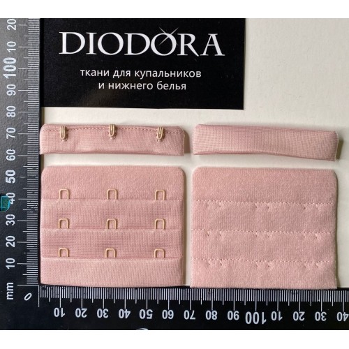 Застежка крючки-петли 665422-39AEH лотос (019)