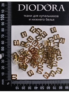 Застежка металлическая AL906 золото (LG)