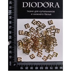 Застежка металлическая AL906 золото (LG)