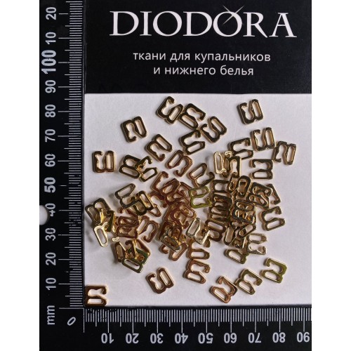 Застежка металлическая AL906 золото (LG)