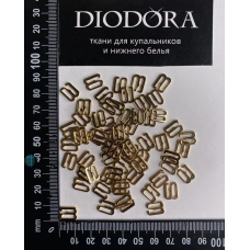 Застежка металлическая AL908 золото (LG)