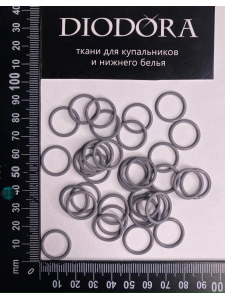 Кольцо металлическое M014N чайка (1420)