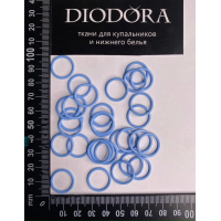 Кольцо металлическое M014N млечный путь (3090)