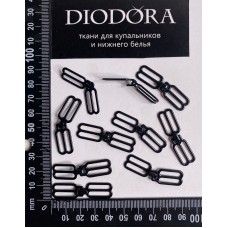 Регулятор-крючок металлический M815PN+M815JN черный (170)