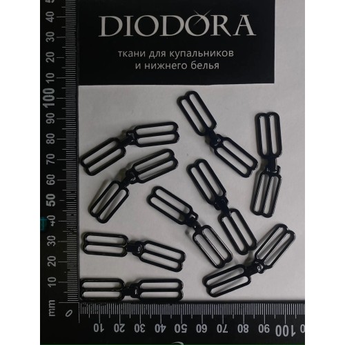 Регулятор-крючок металлический M819PN+M819JN черный (170)