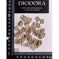 Застежка металлическая M910N кофе с молоком (030)