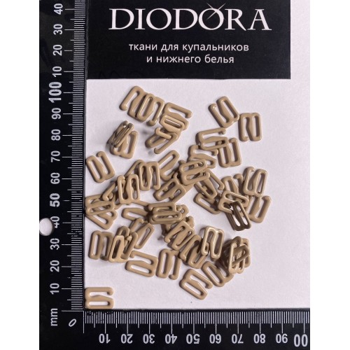 Застежка металлическая M910N кофе с молоком (030)