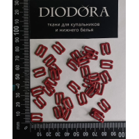 Застежка металлическая M910N темно красный (101)