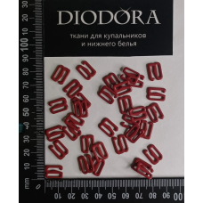 Застежка металлическая M910N темно красный (101)