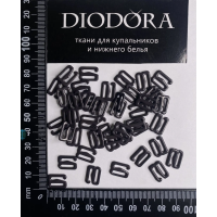 Застежка металлическая M910N шоколадно коричневый (111)