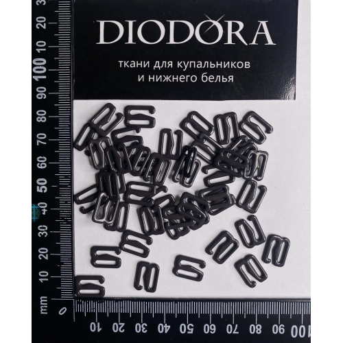 Застежка металлическая M910N шоколадно коричневый (111)