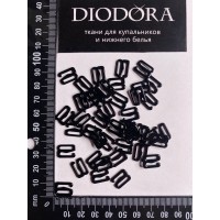 Застежка металлическая M910N черный (170)