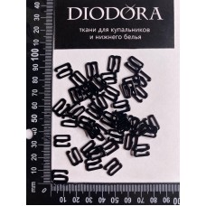 Застежка металлическая M910N черный (170)