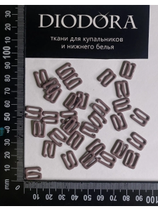 Застежка металлическая M910N кофейно розовый (885)