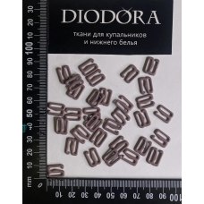 Застежка металлическая M910N кофейно розовый (885)