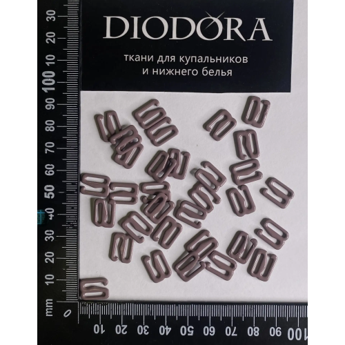 Застежка металлическая M910N кофейно розовый (885)