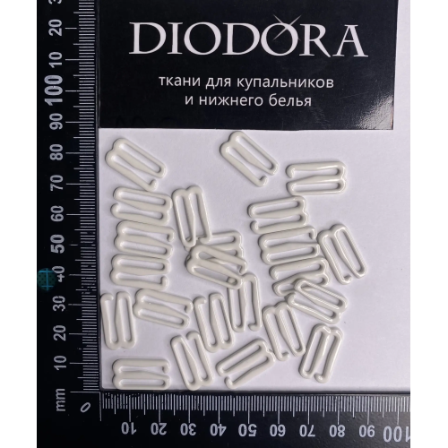 Застежка металлическая M915N сумрачный белый (004)