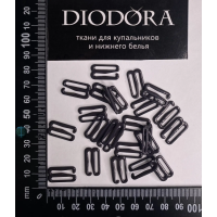 Застежка металлическая M915N шоколадно коричневый (111)