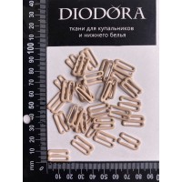 Застежка металлическая M915N серебристый пион (168)